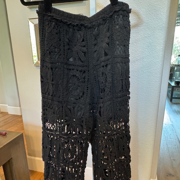 AZ BOHO CROCHET PANTS SM/MED - Picture 1 of 5